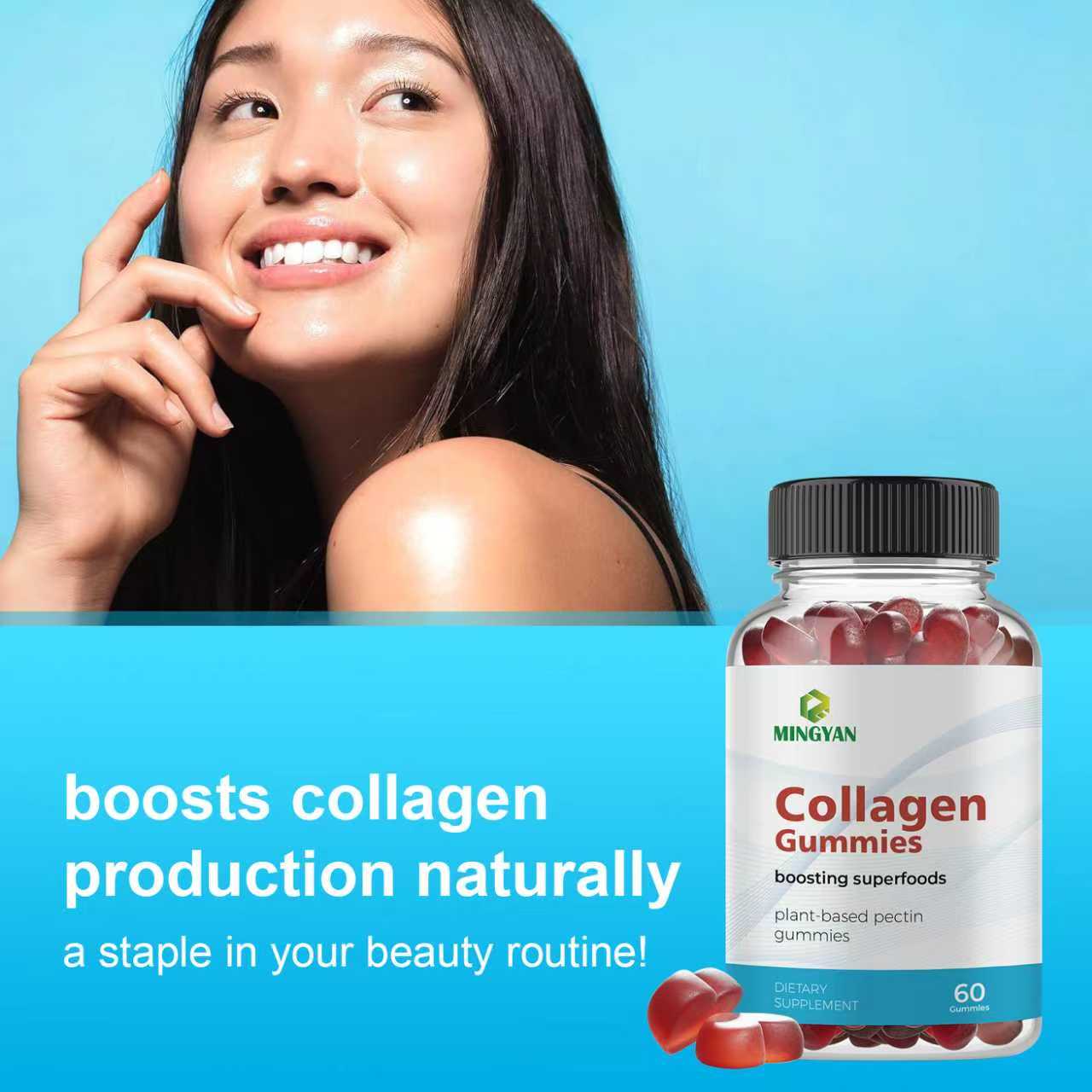 Bonbons au collag&egrave;ne