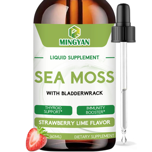 زجاجة Sea Moss Drops مع تركيبة قطارة سائلة