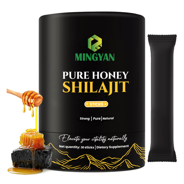 B&acirc;tonnets de miel Shilajit purs en sachets individuels