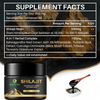Resina Shilajit con ingredientes de f&oacute;rmula personalizada.