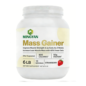 Poudre de prot&eacute;ine de gain de masse