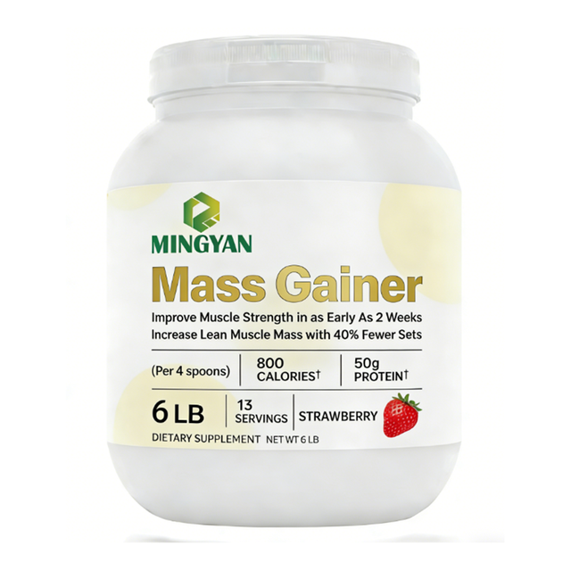Poudre de prot&eacute;ine de gain de masse