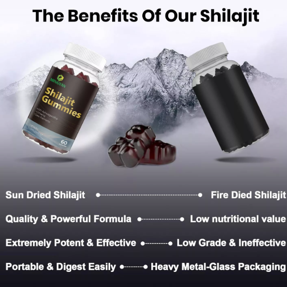 Combien de gommes Shilajit par jour​